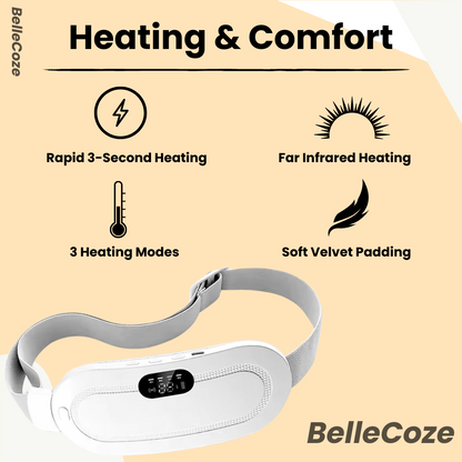 BelleCoze Menstrual Pad - Elegant White