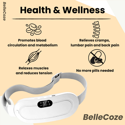 BelleCoze Menstrual Pad - Elegant White